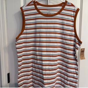 Duluth NWT Sleeveless longtail tank top tee XXL
